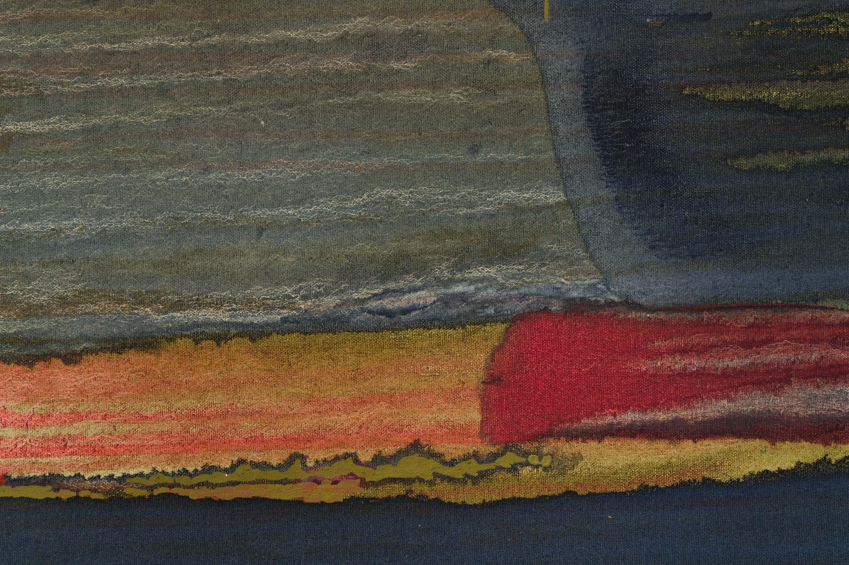 Brasil - Abstract Painting Marrón de Dorothy Hood