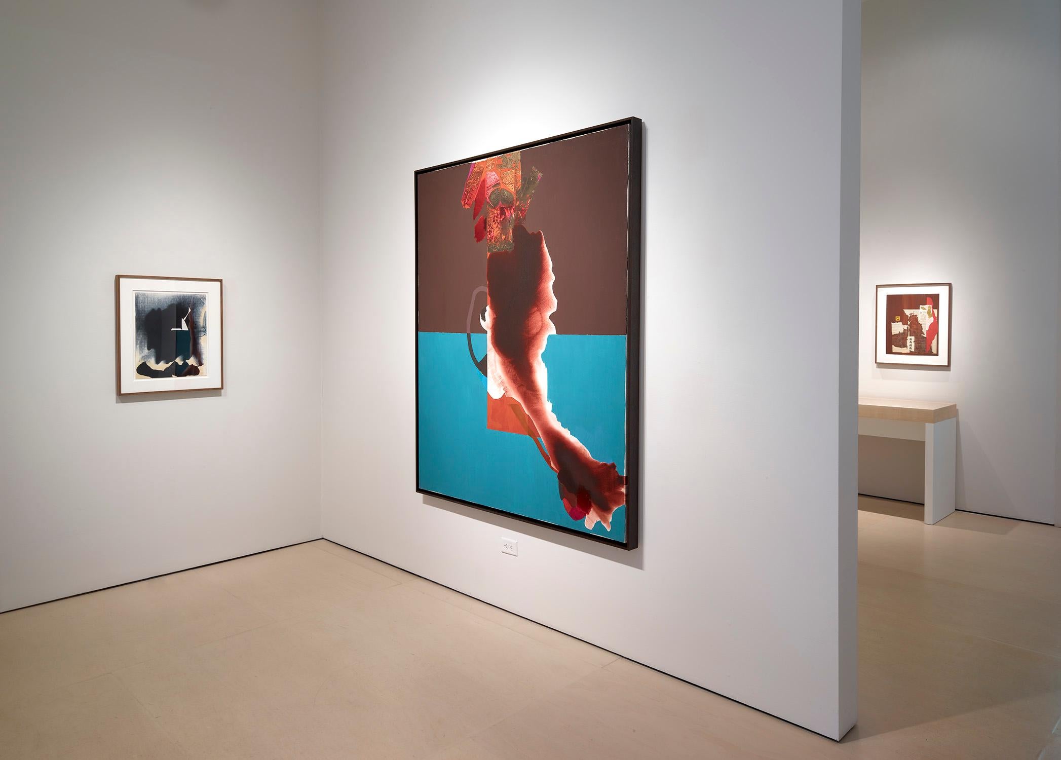 Dorothy Hood, The Scream, Öl auf Leinwand, 1985, Amerikanische Abstraktion 1