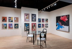 Dorothy Hood, Untitled, oil on canvas, American Abstraction, 60" x 60", 1980s