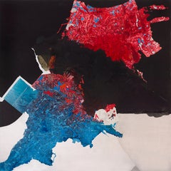 Dorothy Hood, Untitled, oil on canvas, American Abstraction, 60" x 60", 1980s