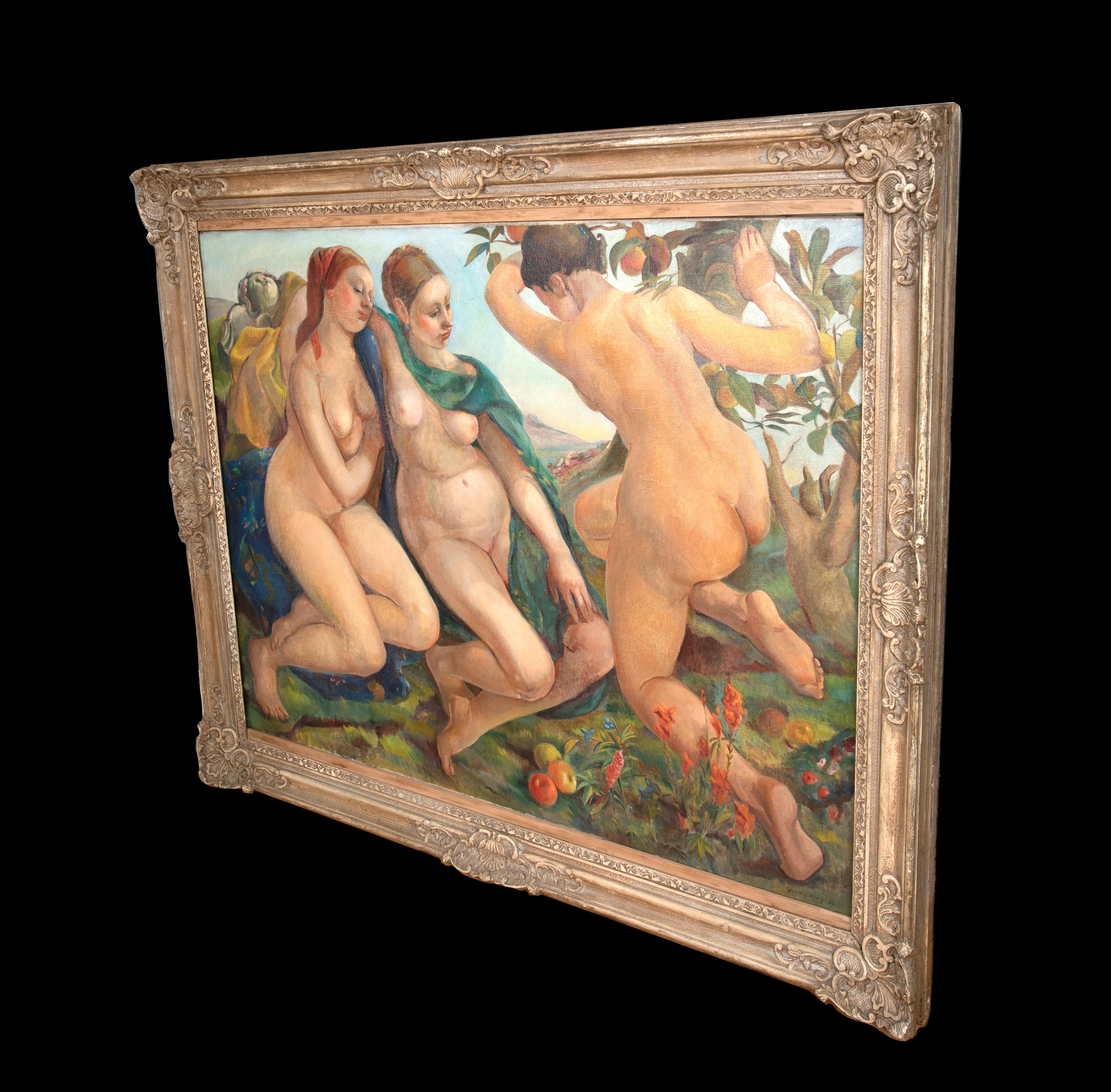 The Three Graces, dated 1957  by Dorothy KING RBA (1907-1990) For Sale 6
