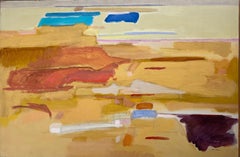 Abstract composition of Canyon Road.