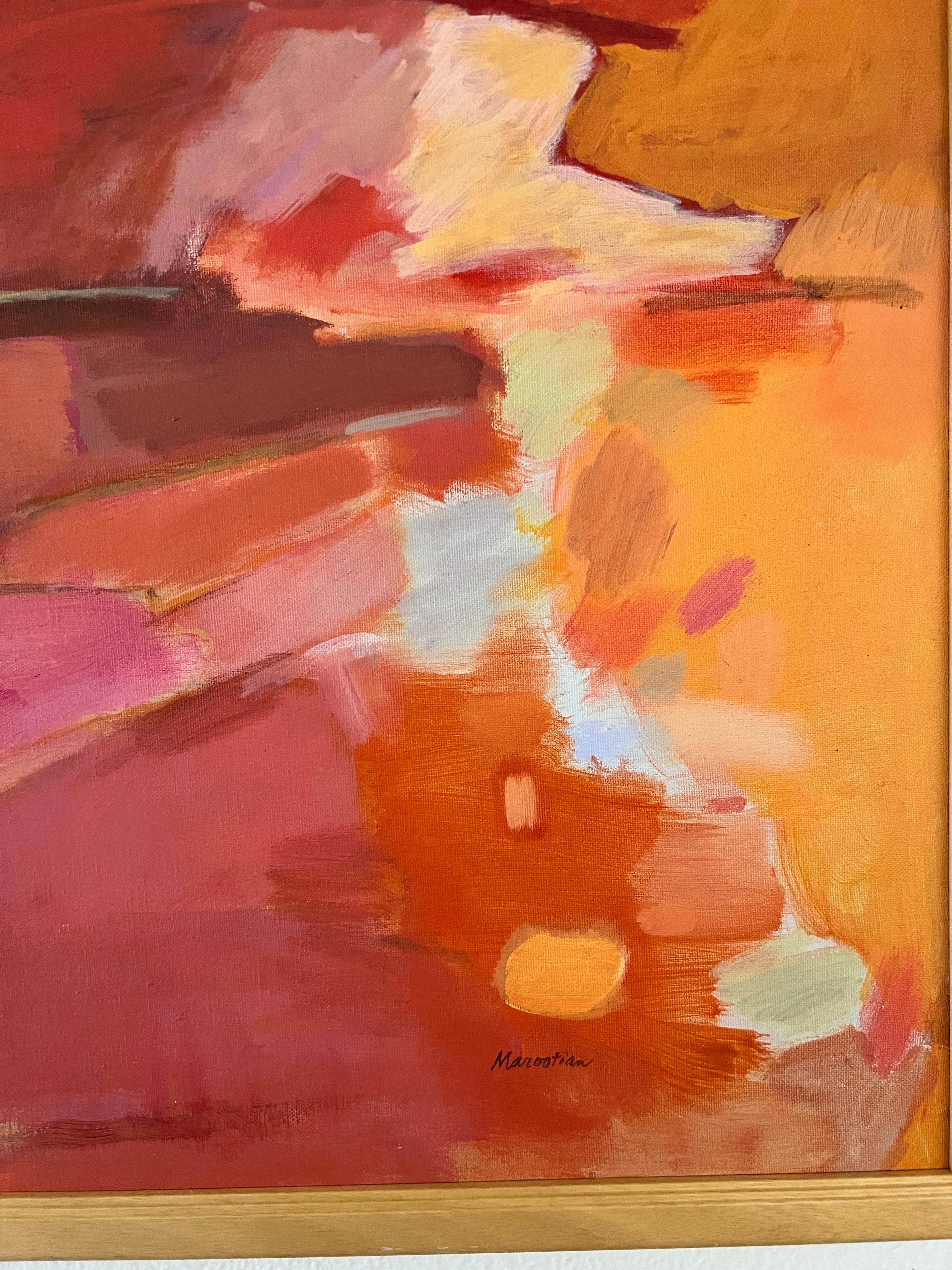 Presso la strada del Canyon, Hoarse Canyon 36x36 in vendita 1
