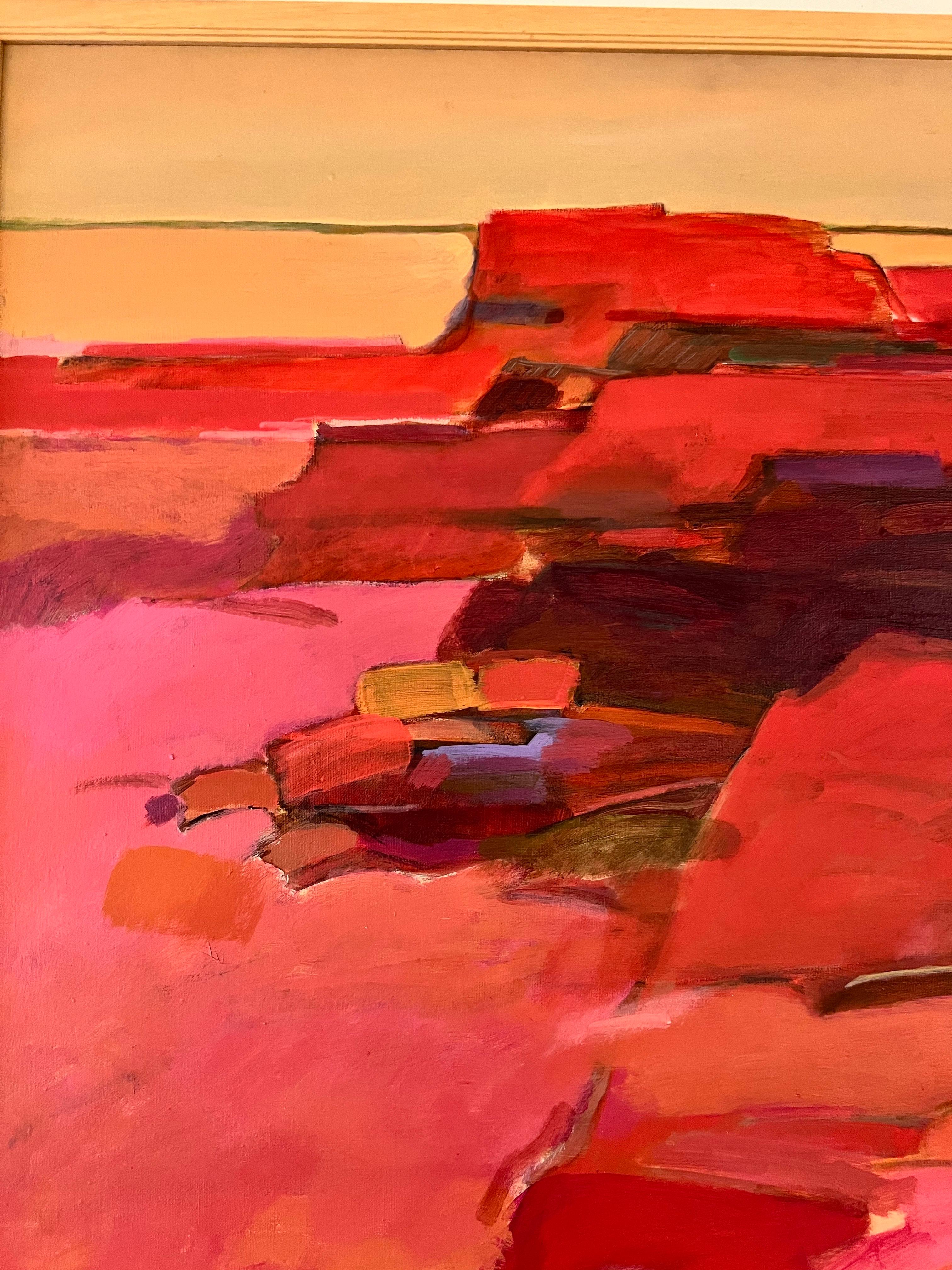 Presso la strada del Canyon, Hoarse Canyon 36x36 in vendita 3