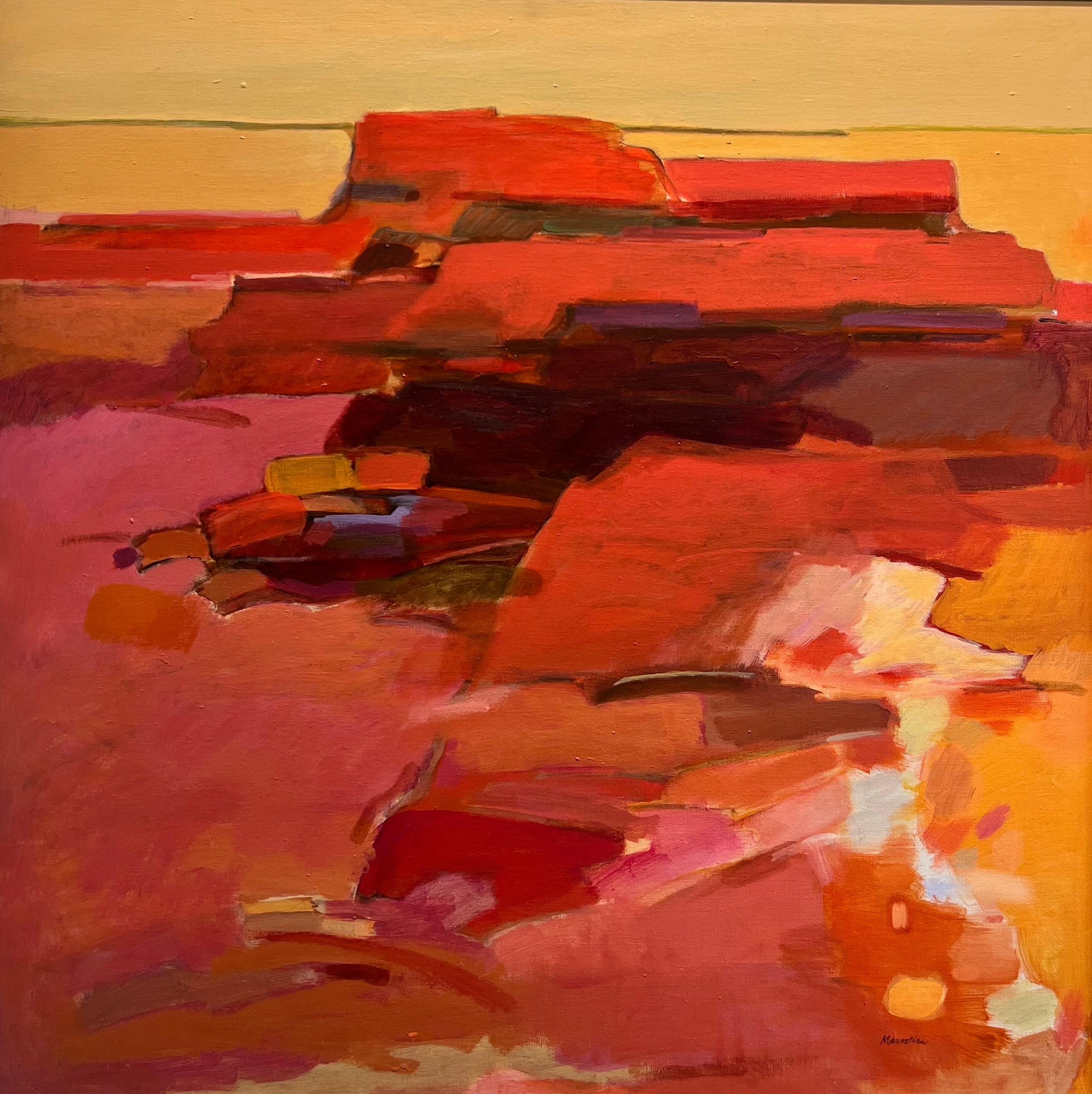 Presso la strada del Canyon, Hoarse Canyon 36x36 in vendita 4