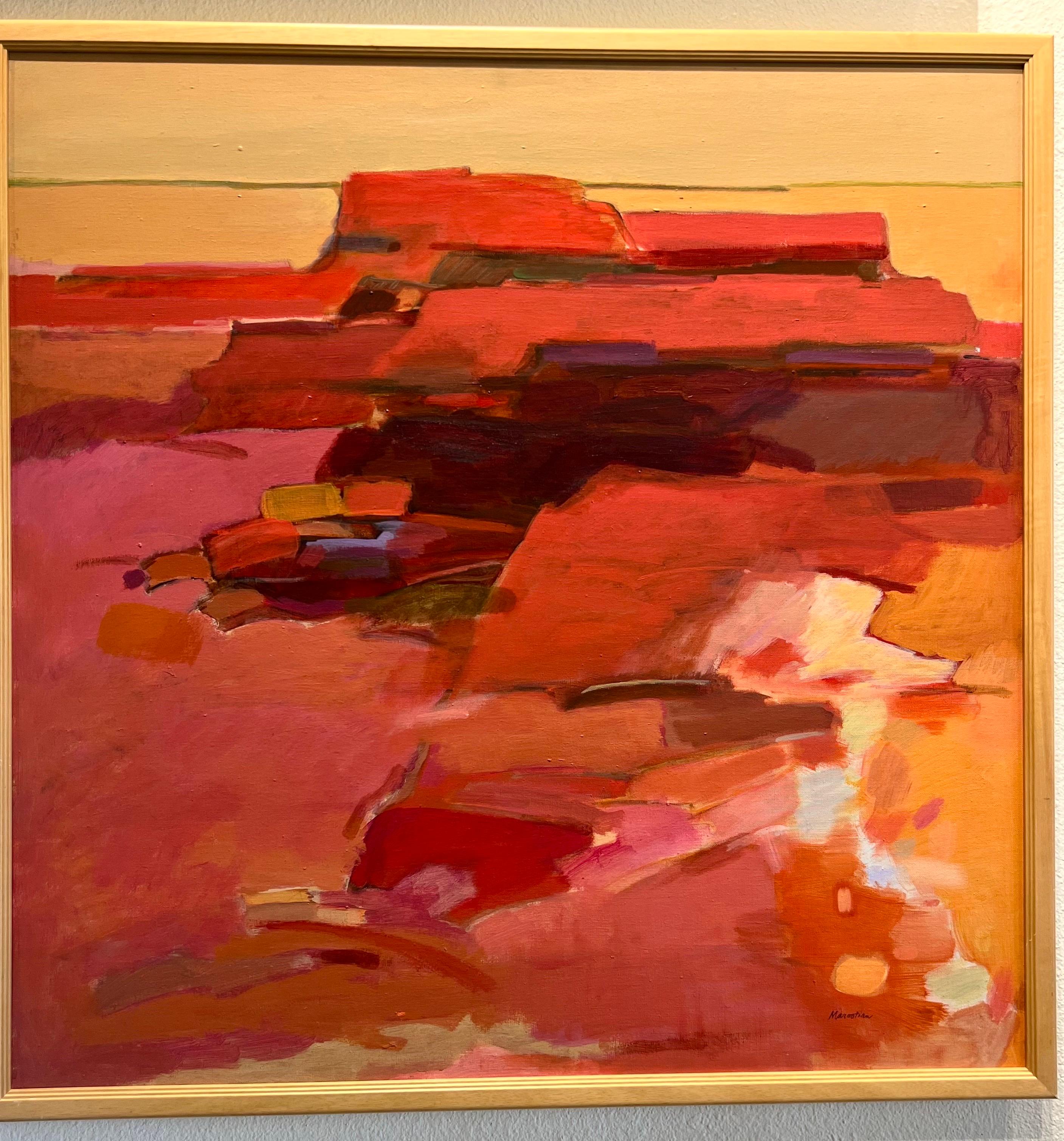 Presso la strada del Canyon, Hoarse Canyon 36x36 in vendita 5