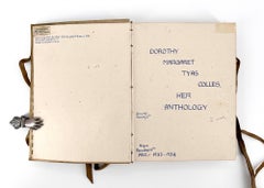 Dorothy M.T. Colles Anthology Manuscript in Painted Binding