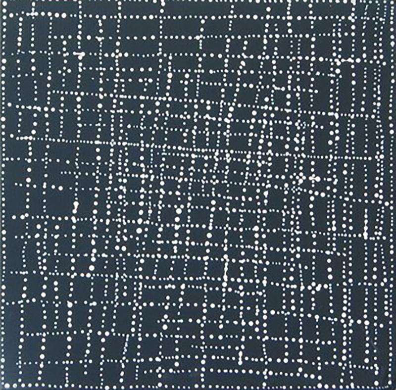 Sale su Minas - Painting di Dorothy Napangardi