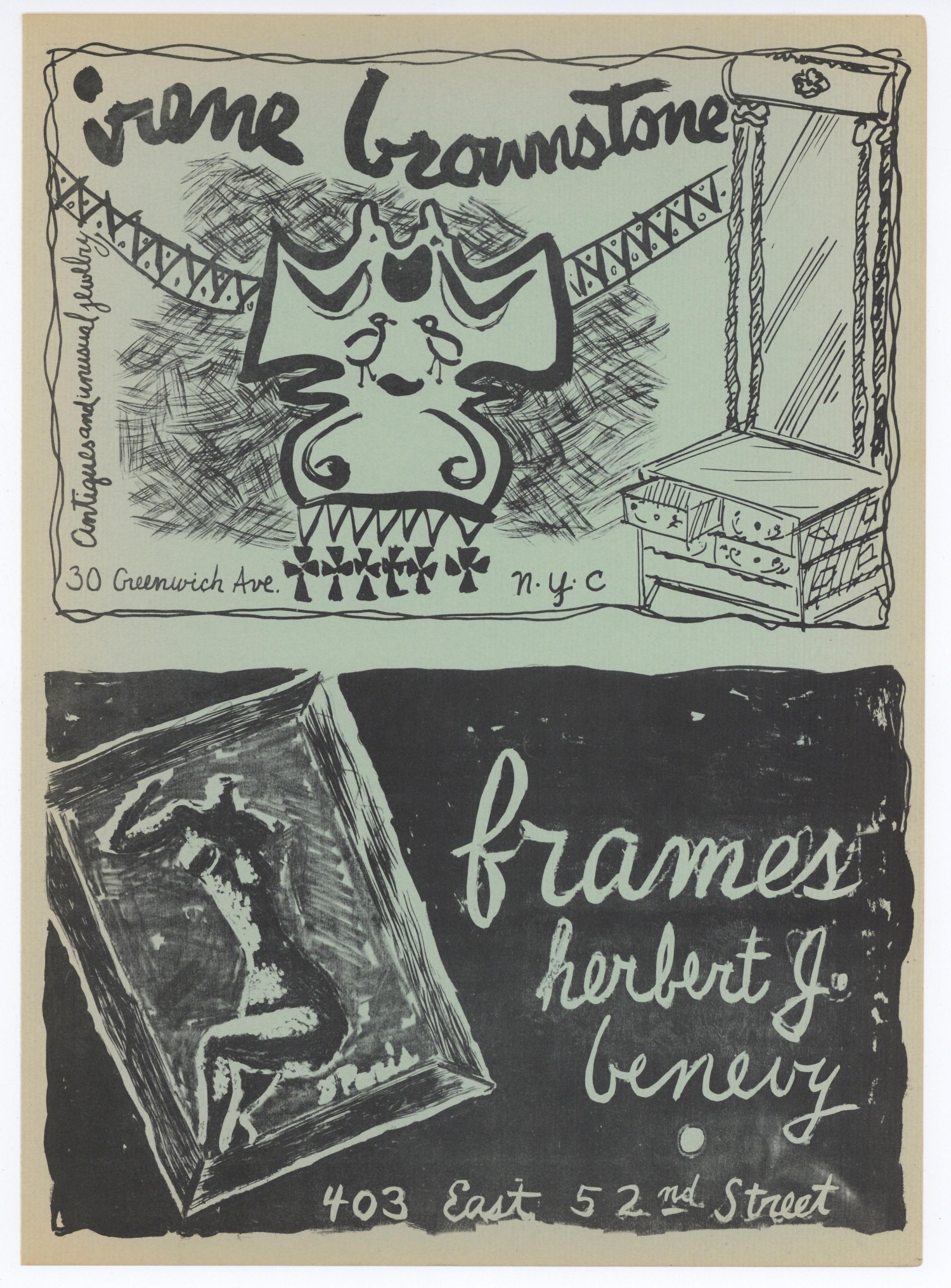 original lithograph - Print by Dorothy Paris