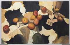 Dorothy Southern - Contemporary Oil, Apples and Pattern