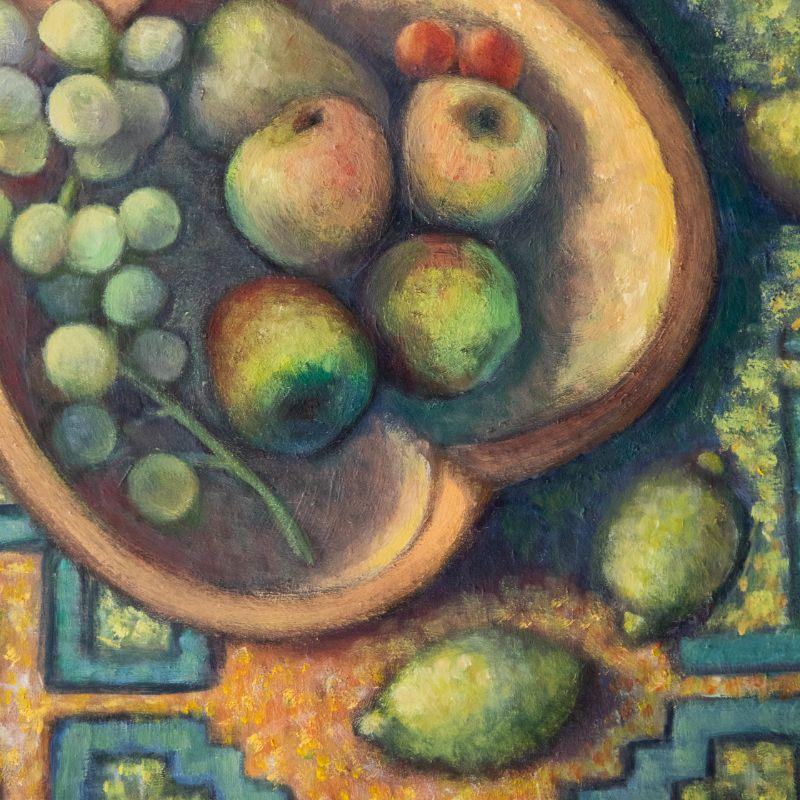 Dorothy Southern - Contemporary Oil, Limes on Pattern 3