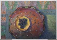 Dorothy Southern - Contemporary Oil, Study of Grapes