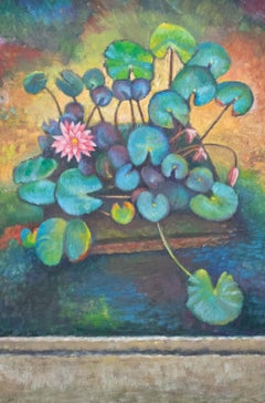 Dorothy Southern - Contemporary Oil, The Pink Flower