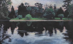 Dorothy Southern - Contemporary Oil, Twilight on the Lake