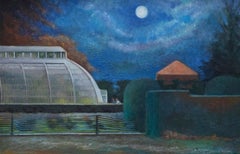 Dorothy Southern - Framed Contemporary Oil, Late Visitors