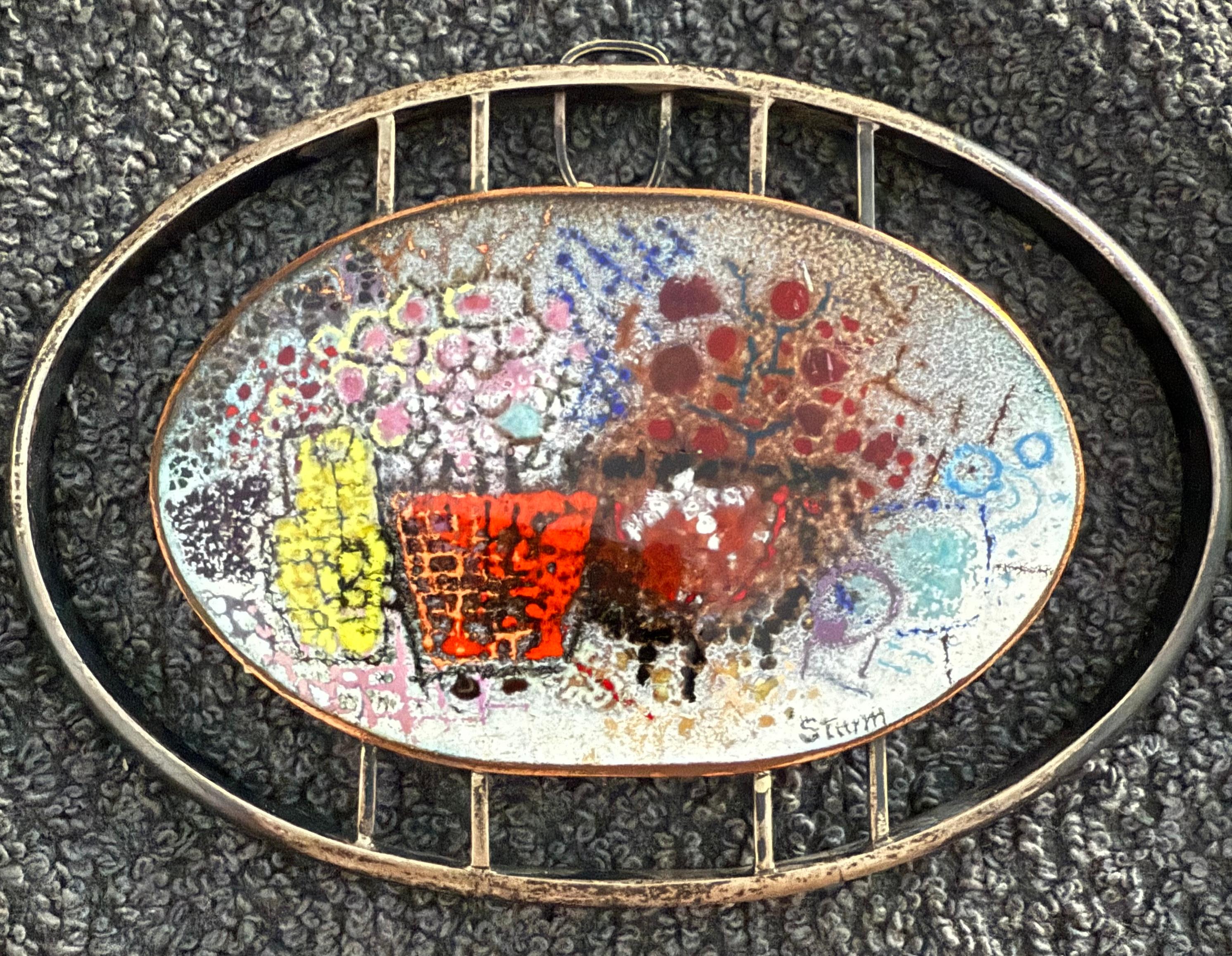Sin título (Colgante de esmalte)