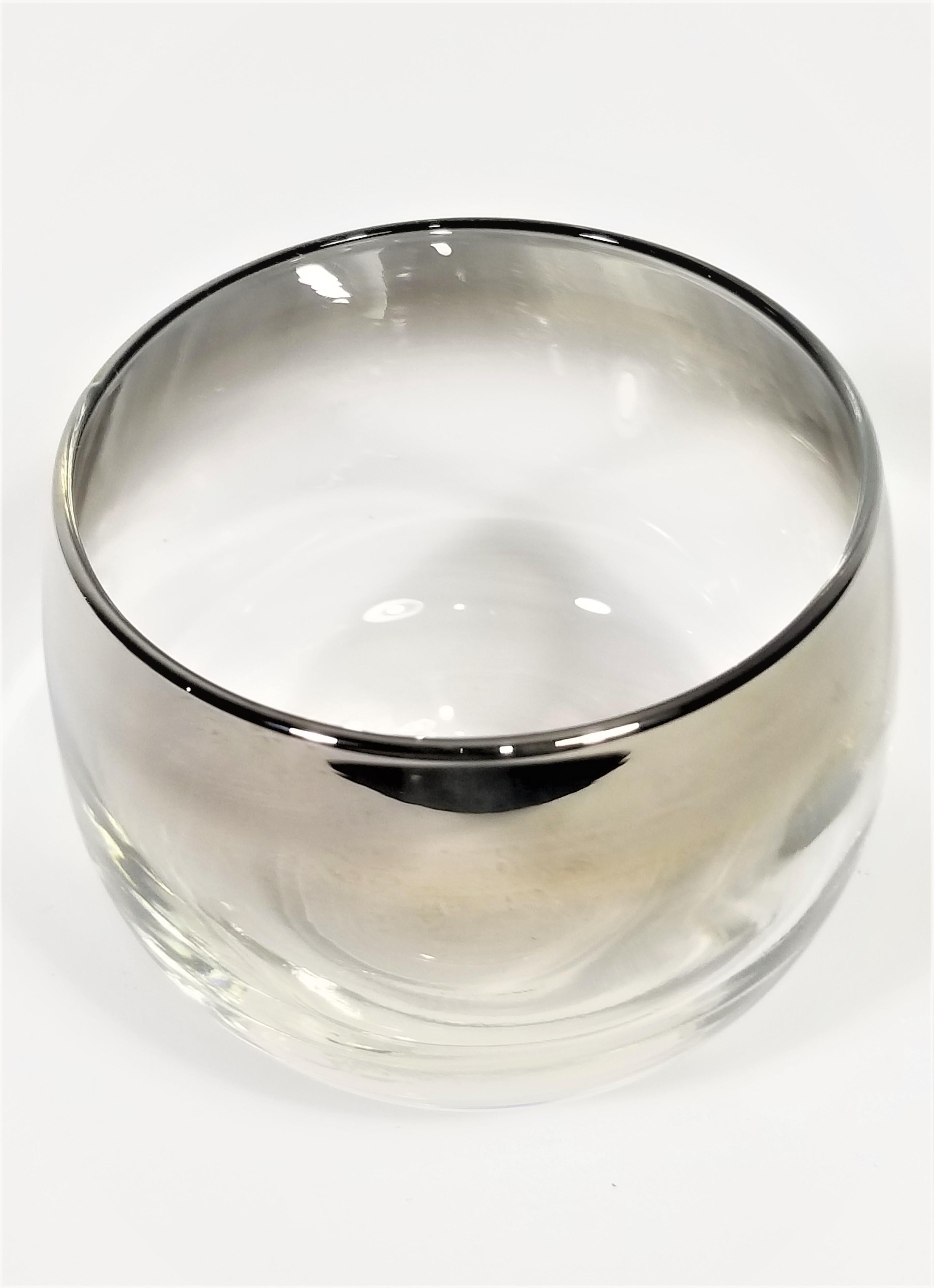 Dorothy Thorpe 1960s Mid Century Glassware Barware Set of 10 5