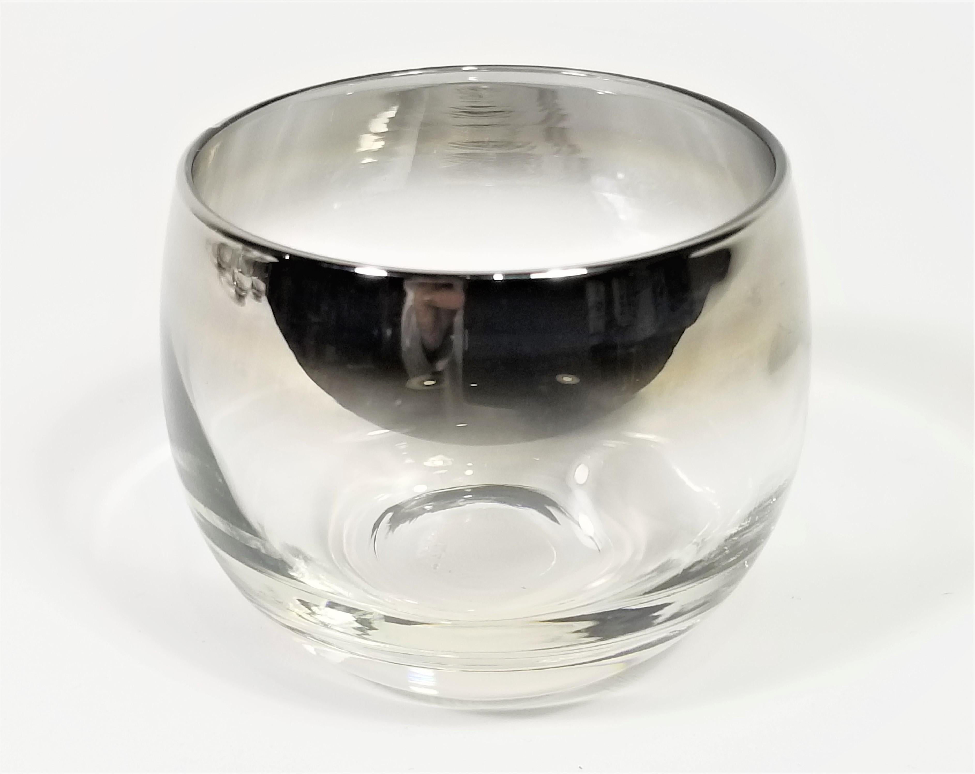 Dorothy Thorpe 1960s Mid Century Glassware Barware Set of 10 4