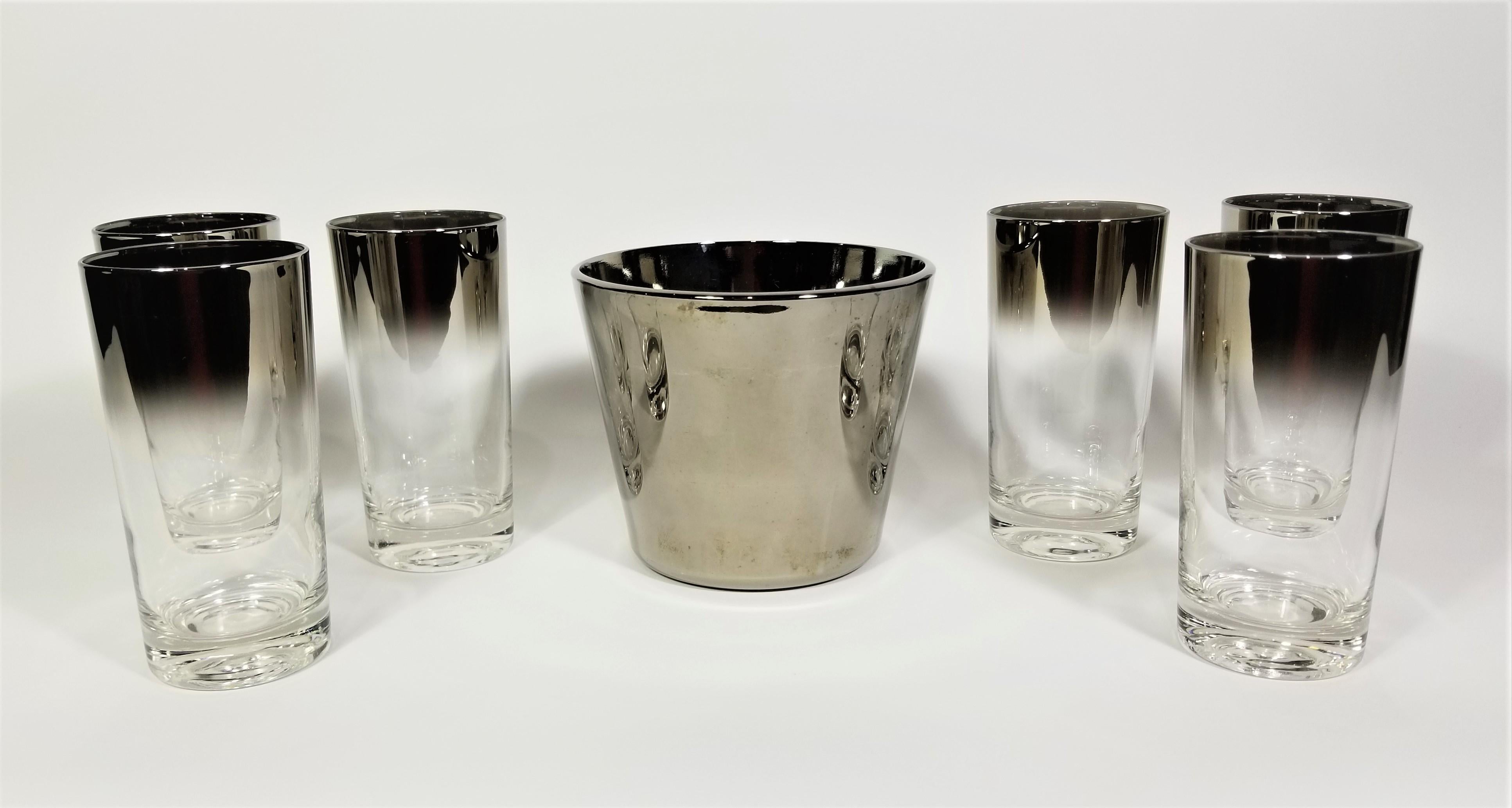 Dorothy Thorpe Glassware Barware 1960s Mid Century For Sale 7