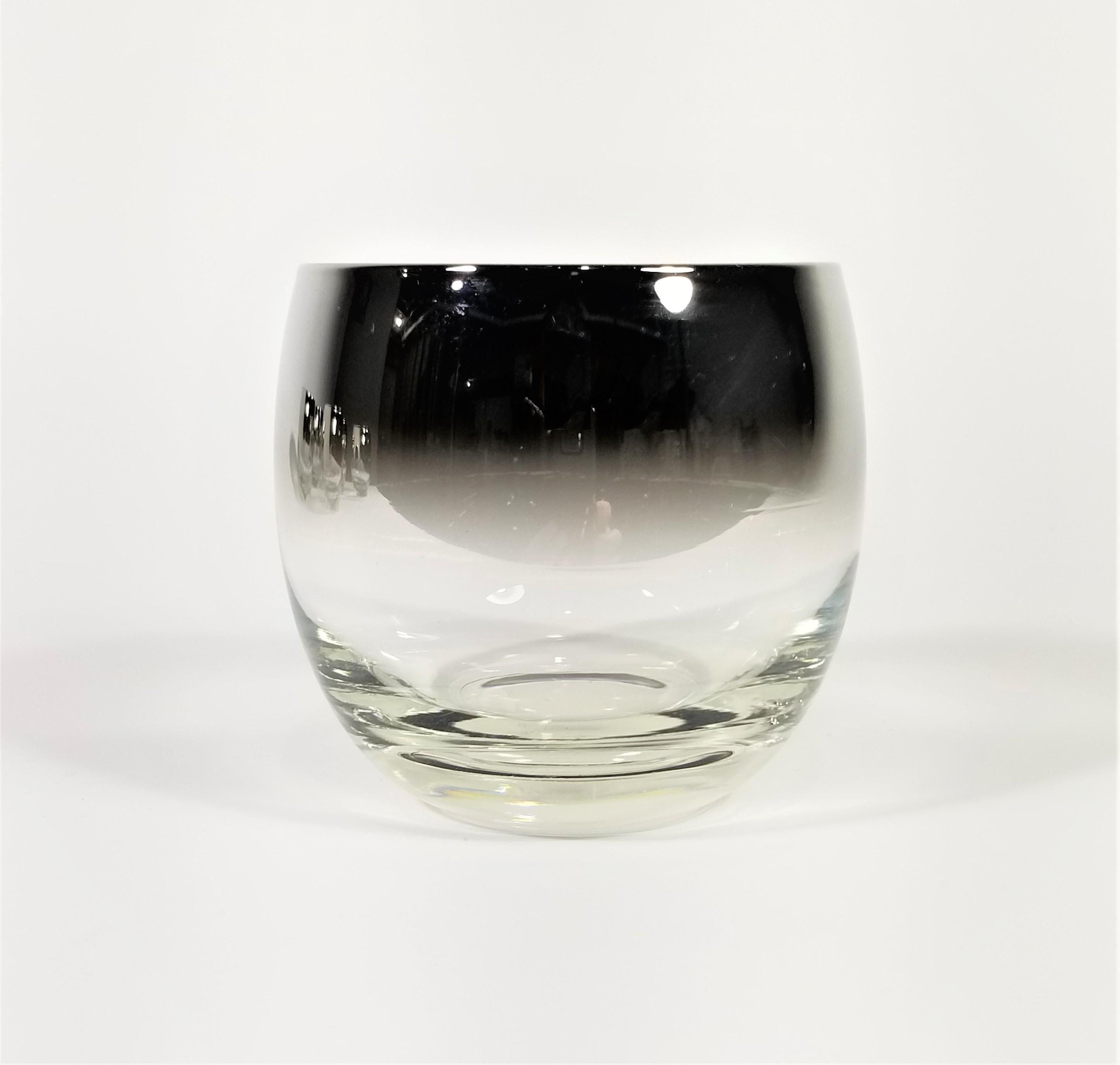 20th Century Dorothy Thorpe Glassware Barware Midcentury 1960s Set of 6 
