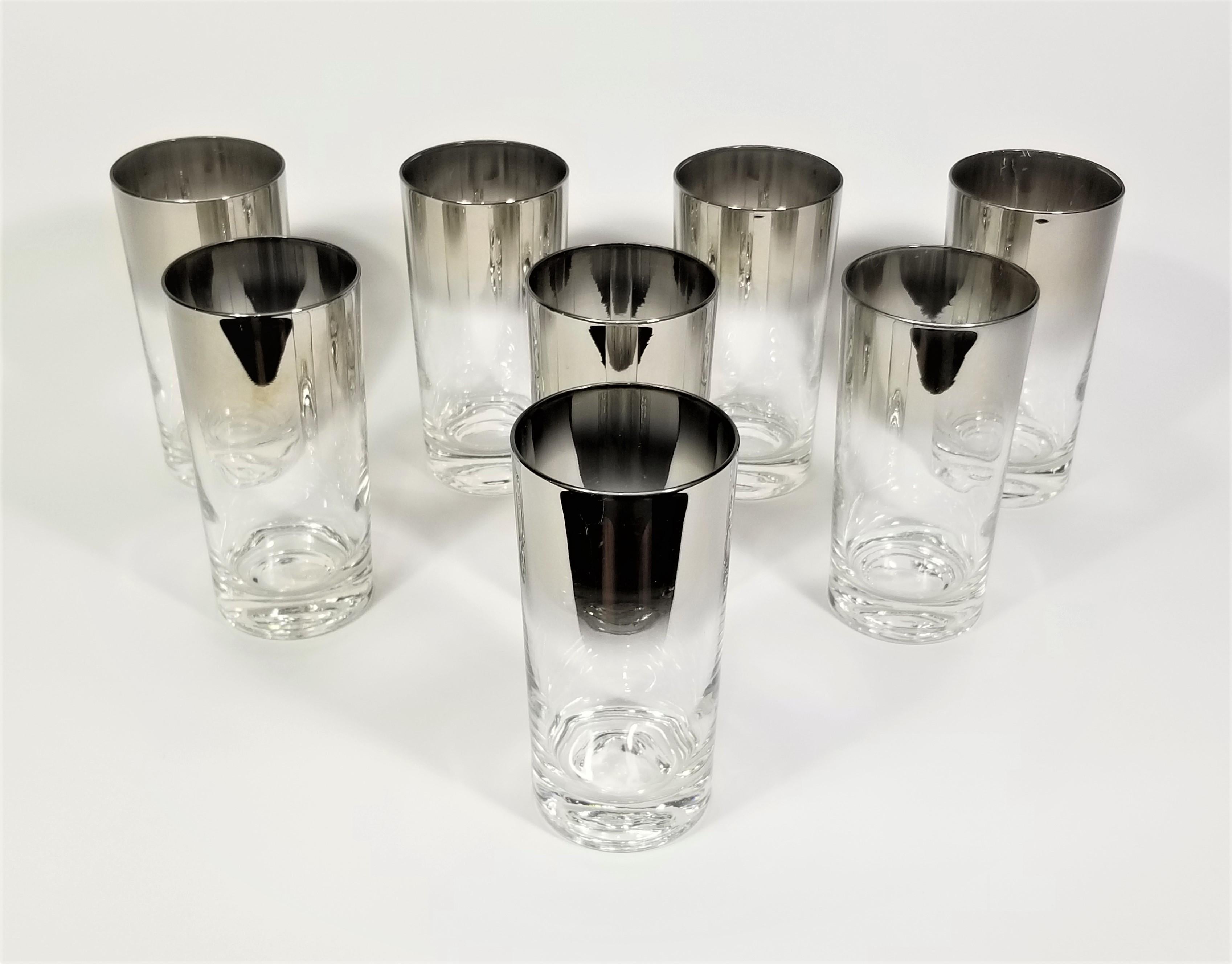 Dorothy Thorpe Highball Glassware Barware Mid Century 1960s Unused For Sale 2