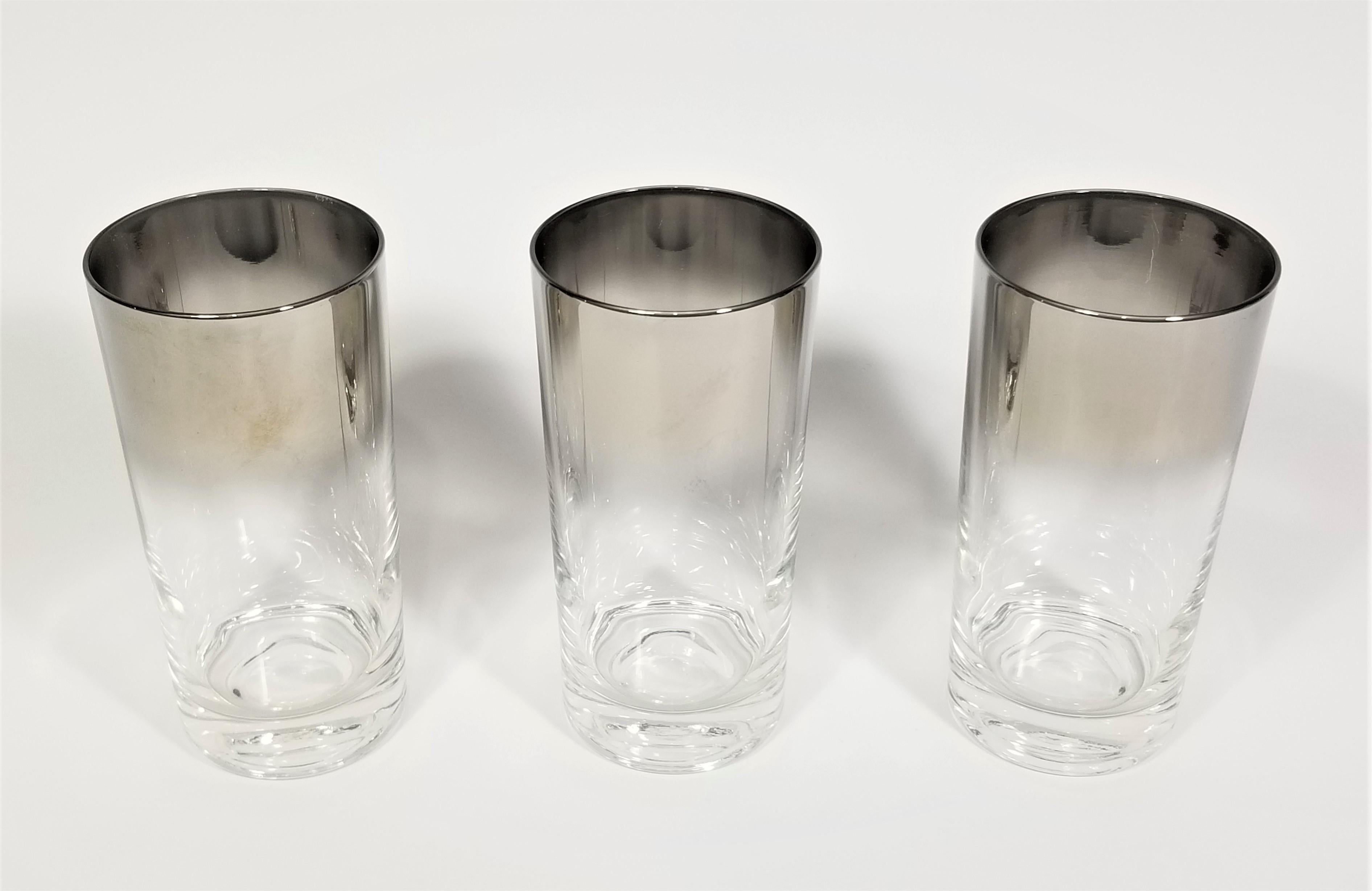 Dorothy Thorpe Highball Glassware Barware Mid Century 1960s Unused For Sale 4