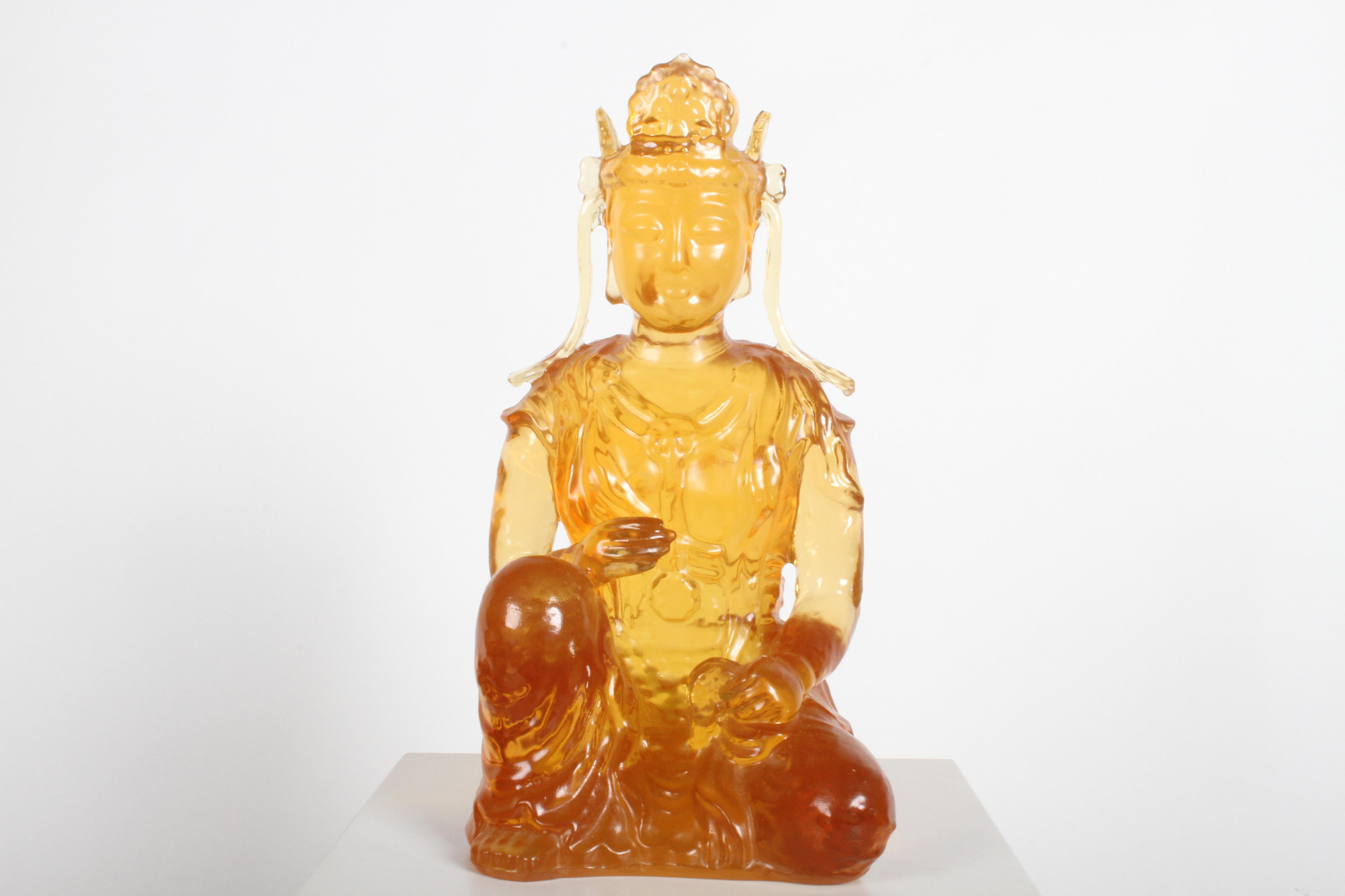 Mid-20th Century Dorothy Thorpe Resin Buddha For Sale