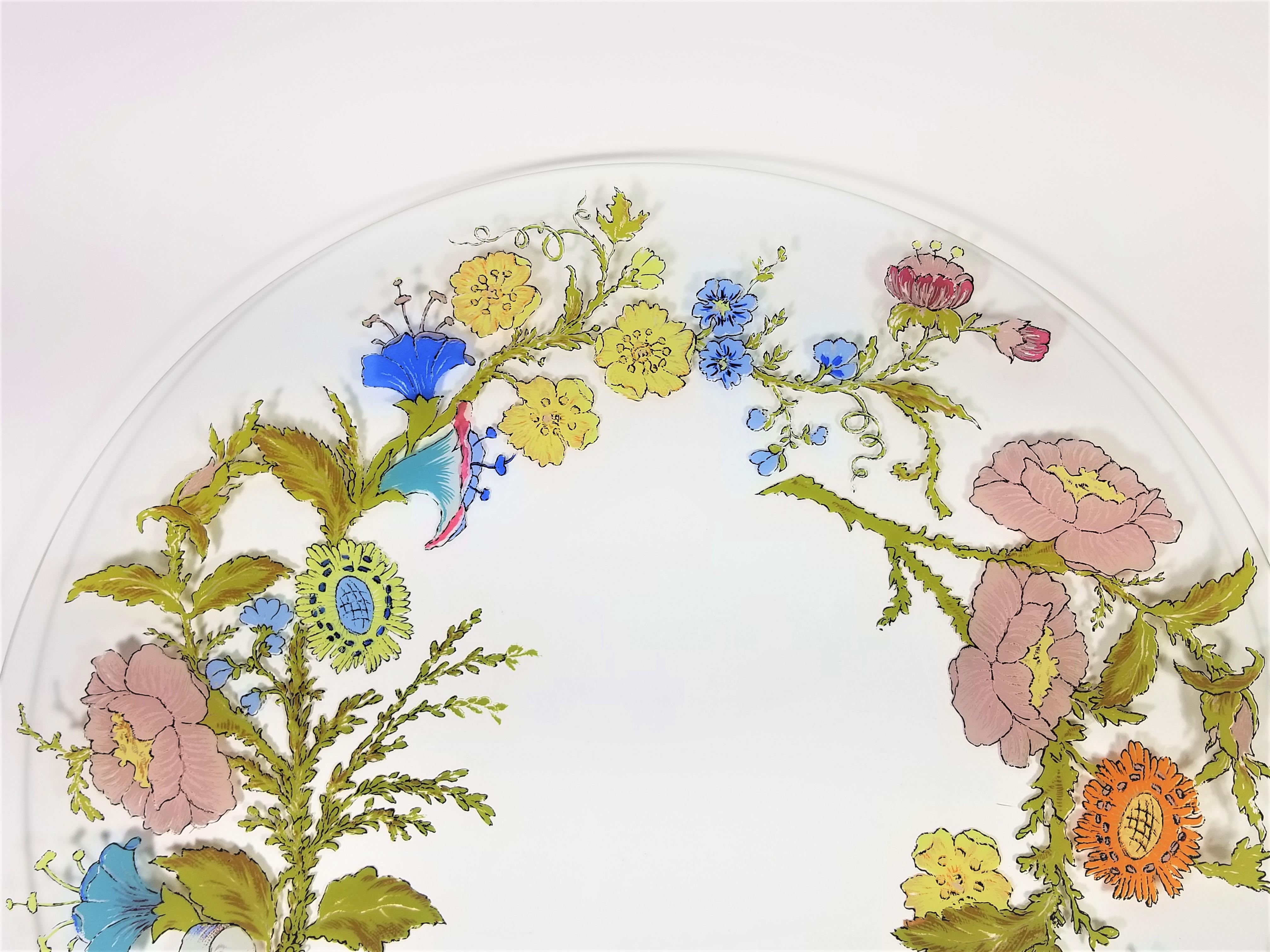 Dorothy Thorpe Signed and Hand Painted Platter 2