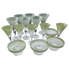 Dorothy Thorpe Stemware  15 Pieces!