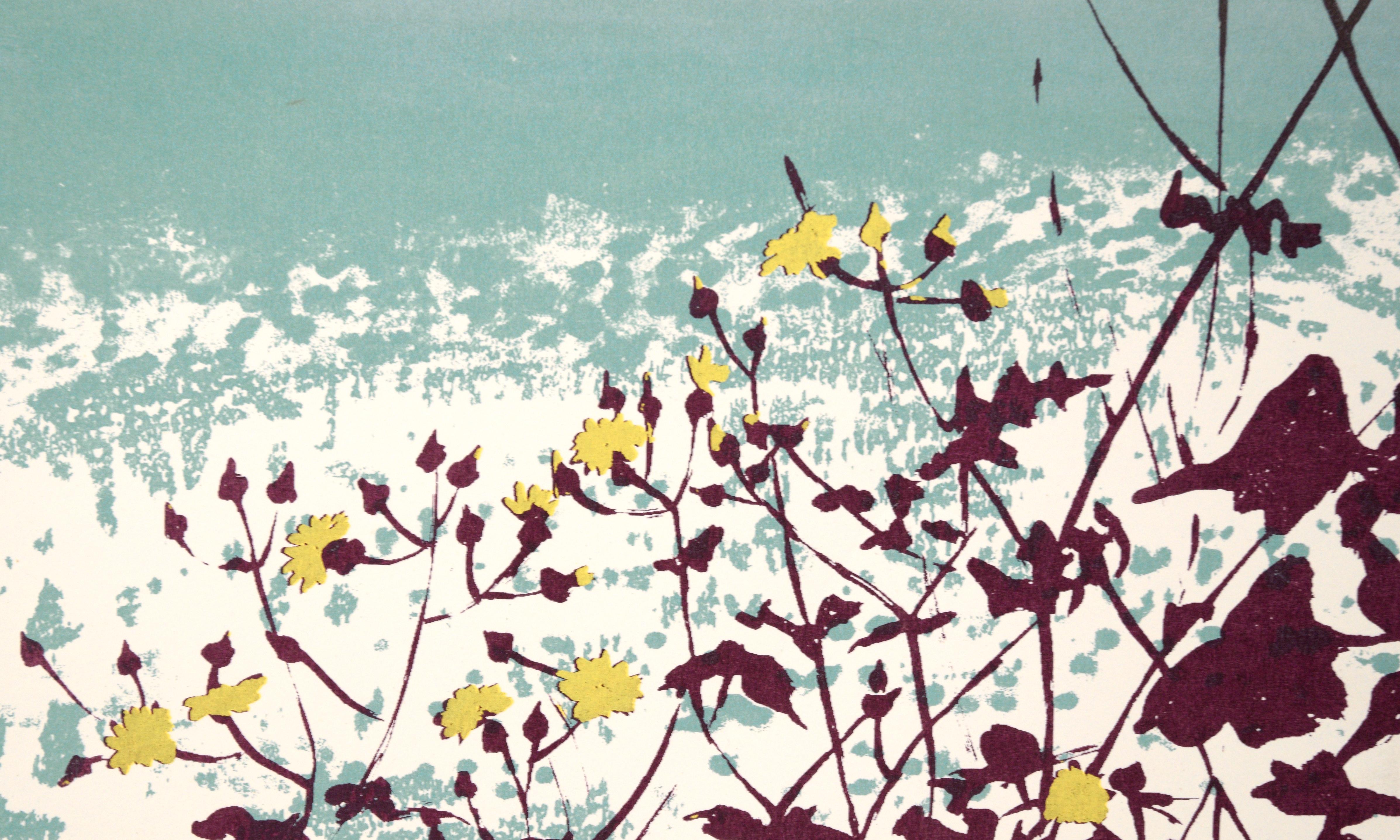 noir blooms mural wallpaper
