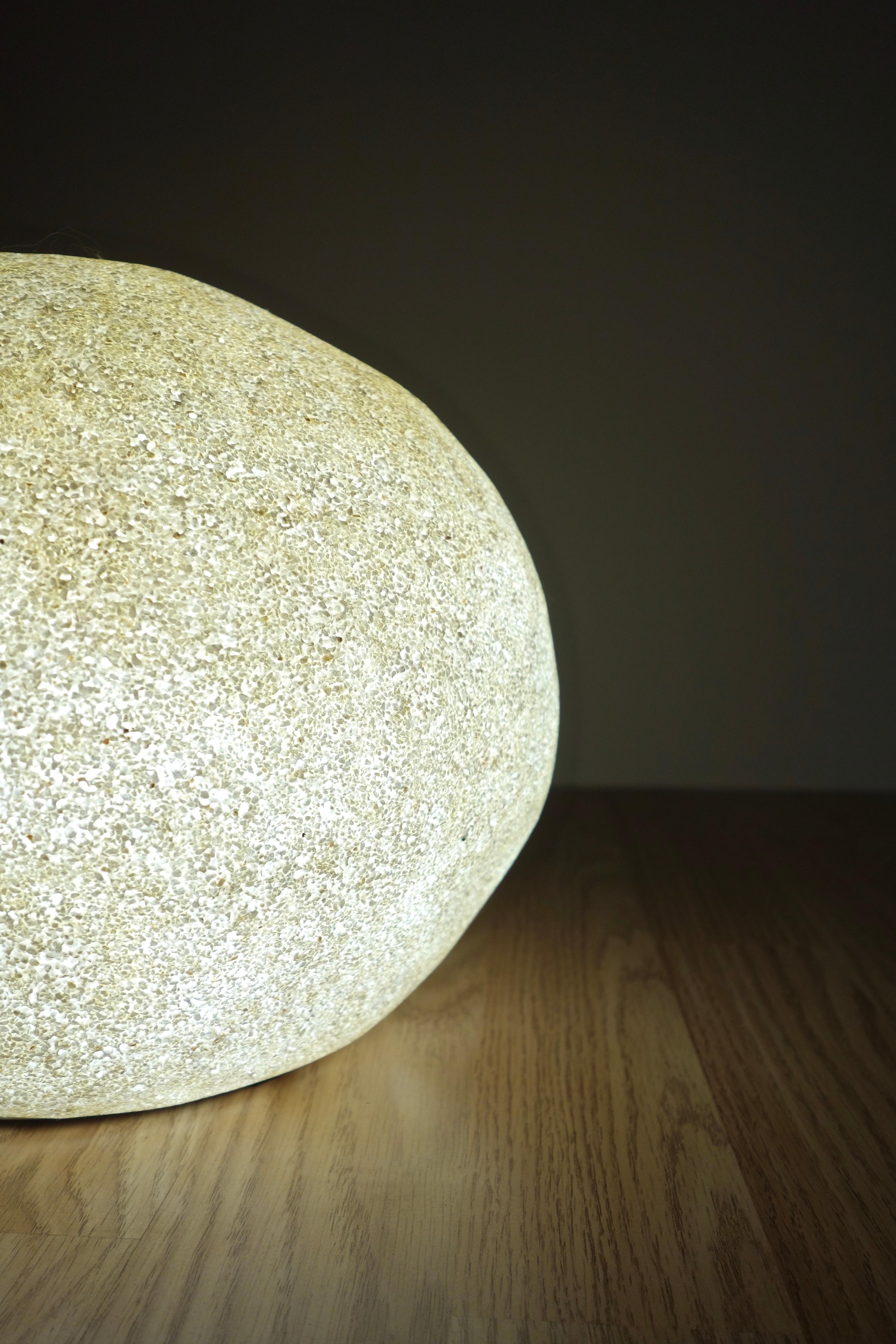 Dorra Rock Lamp by André Cazenave for Atelier A. Arnal, France 1970's In Good Condition For Sale In VILLEURBANNE, FR