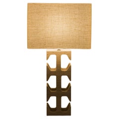 Dorse Lamp in travertine