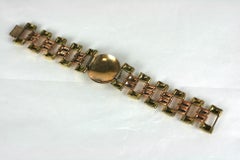 Bracciale Dorsons A Link Retrò a 2 toni