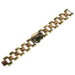 Dorsons 2 Toned Vintage Link Bracelet