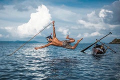 méthode de pêche suspendue de Moken - Éditions limitées à 10 exemplaires, 76,2 x 101,6 cm