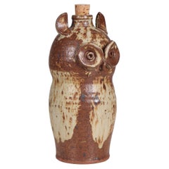 Botella de cerámica esmaltada Dorte Visby