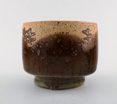 Dorthe Møller, Own Workshop, Ceramic Vase in Rustic Style