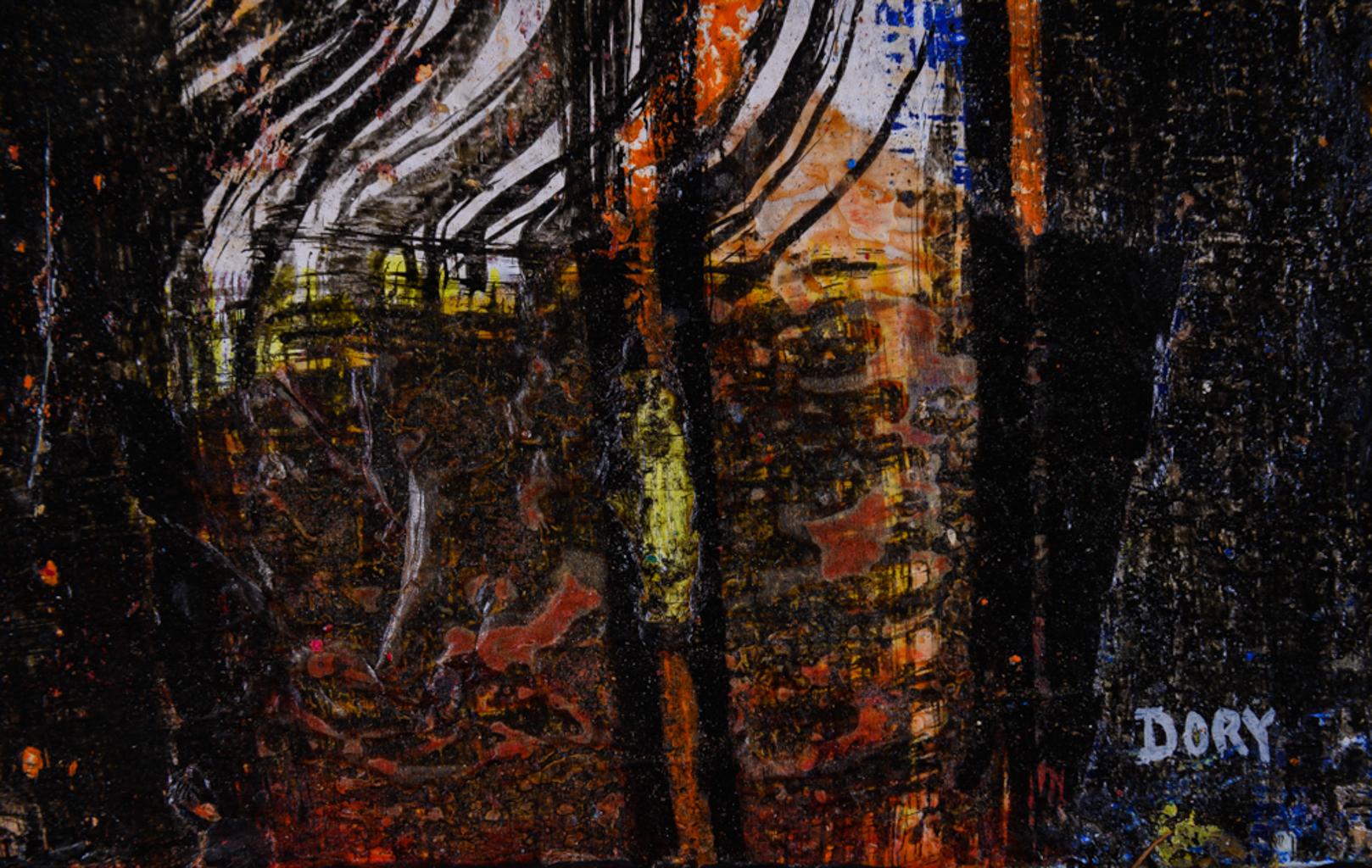 Dory (americano) Pittura ad olio astratta originale su Wood in vendita 8