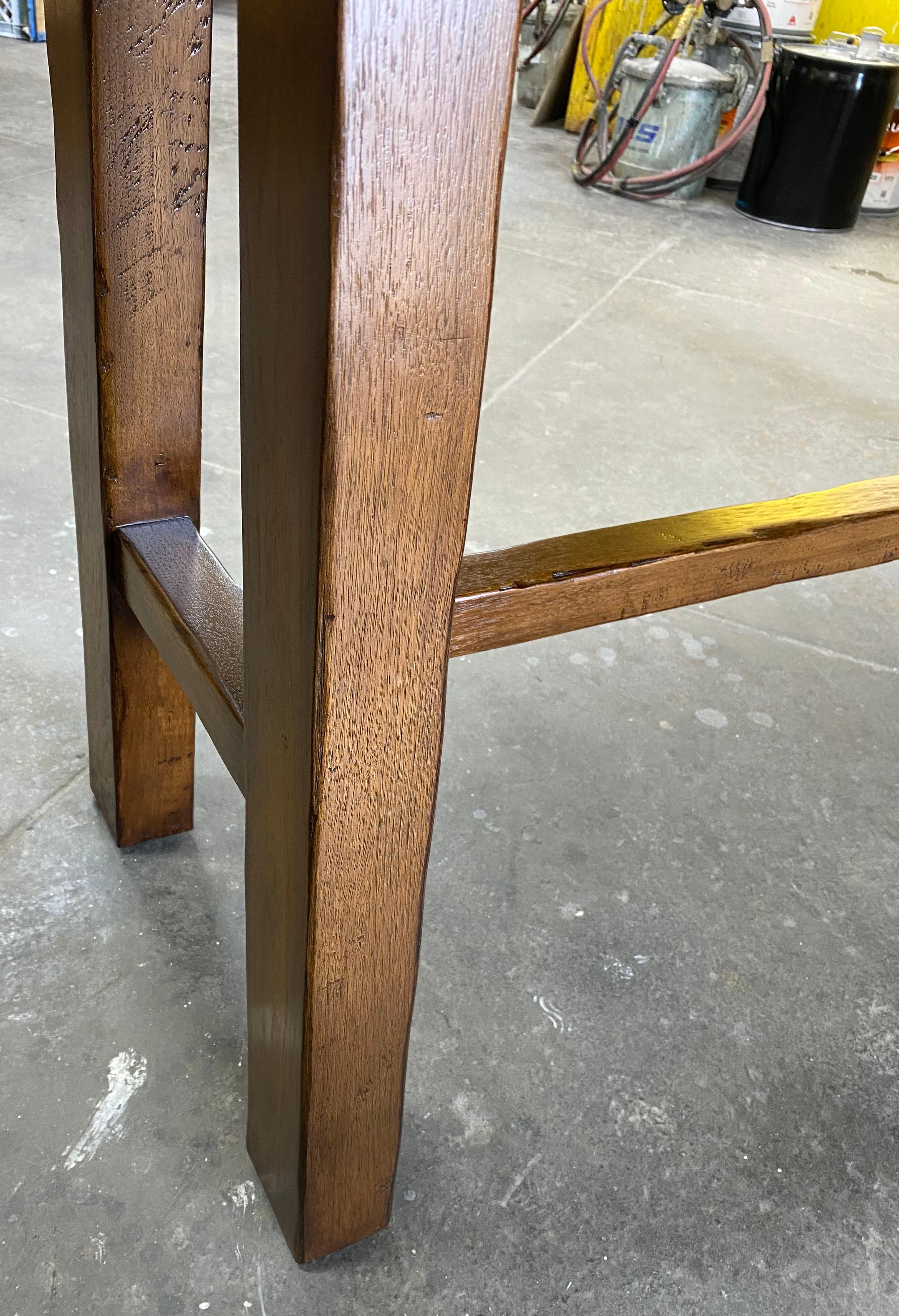 Dos Gallos Custom Console With Drawers For Sale 6