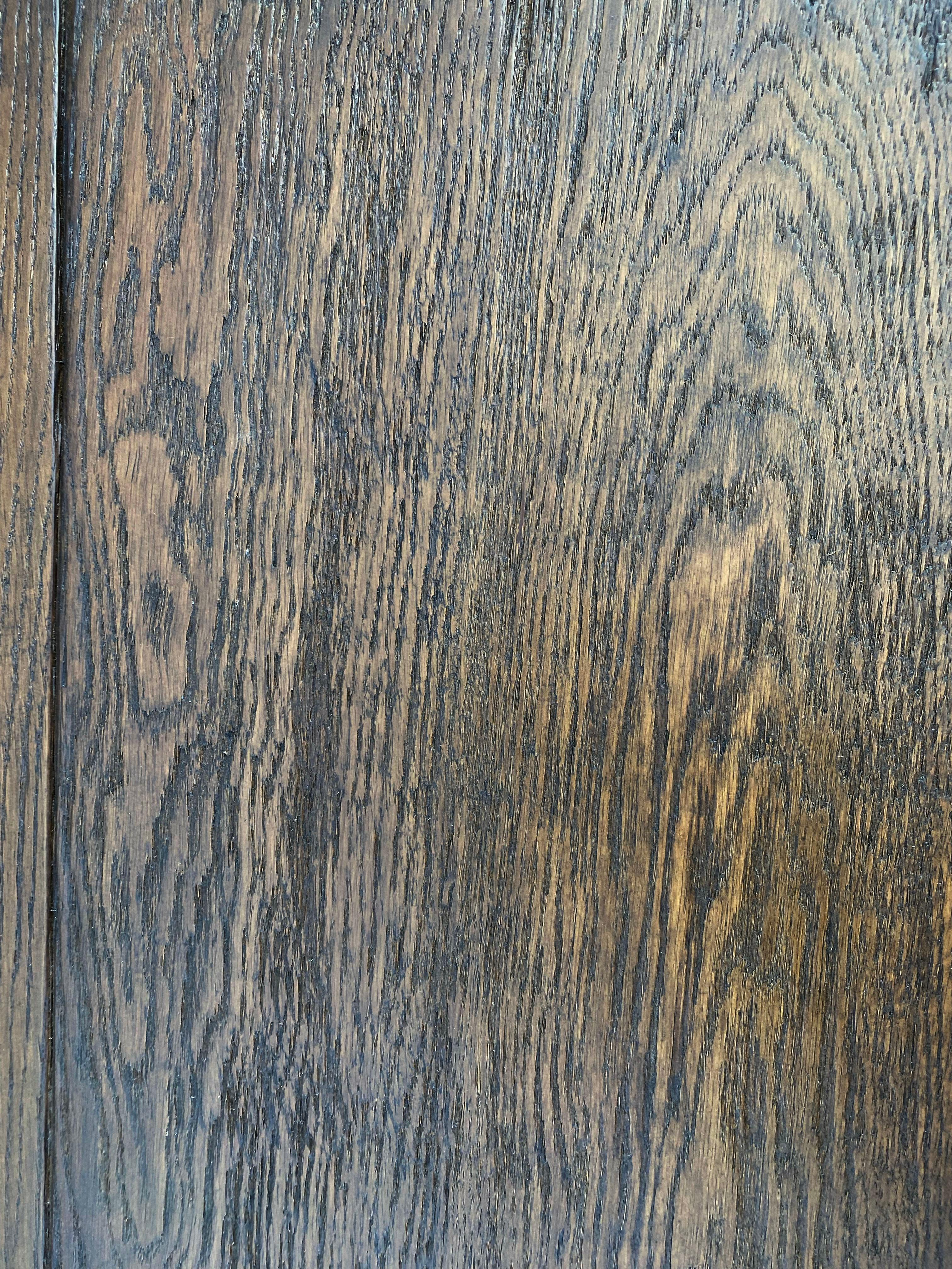 Table basse à base cubique sur mesure de Dos Gallos en Oak Oak en vente 5