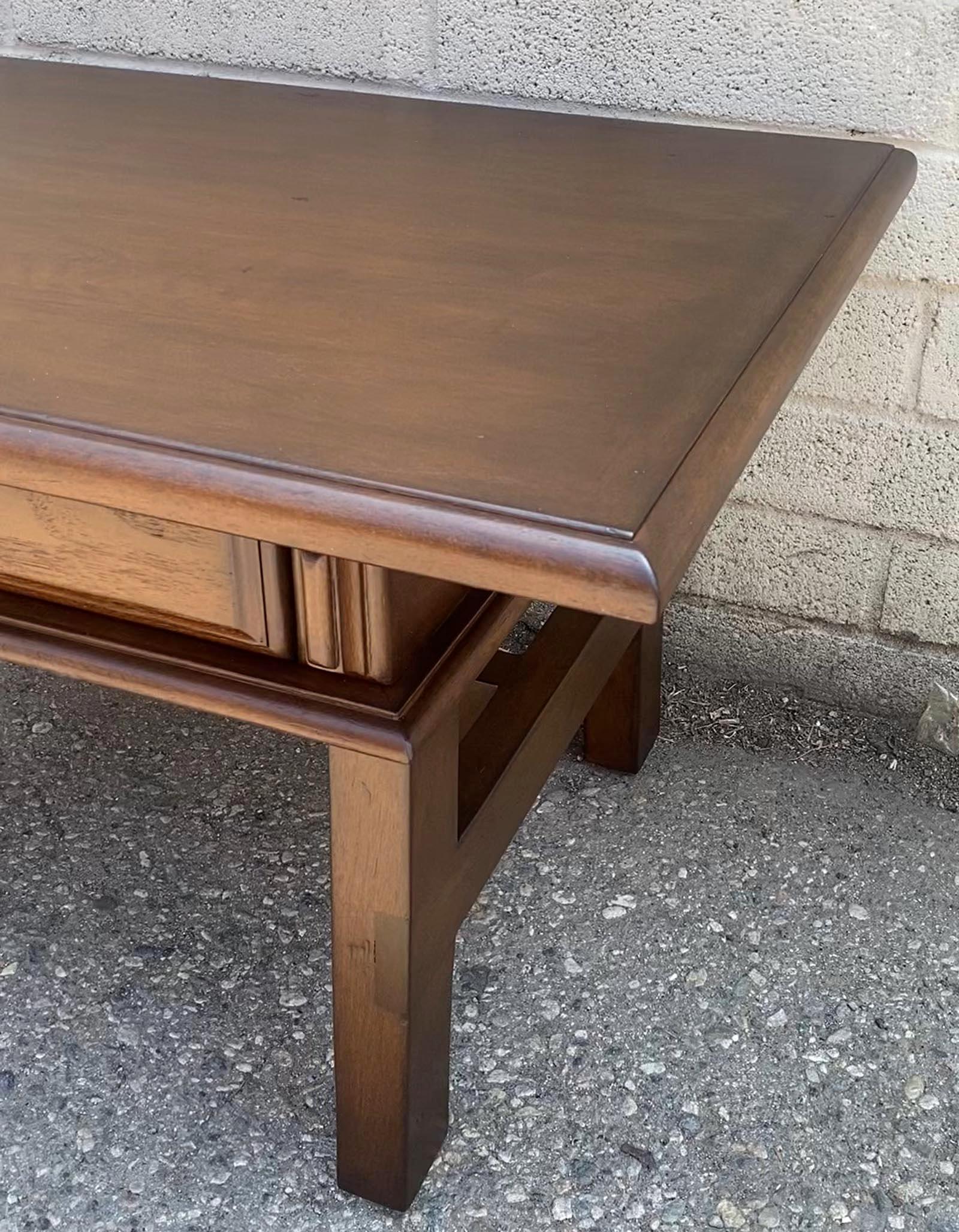 Dos Gallos Custom Japanese Style Coffee Table For Sale 2