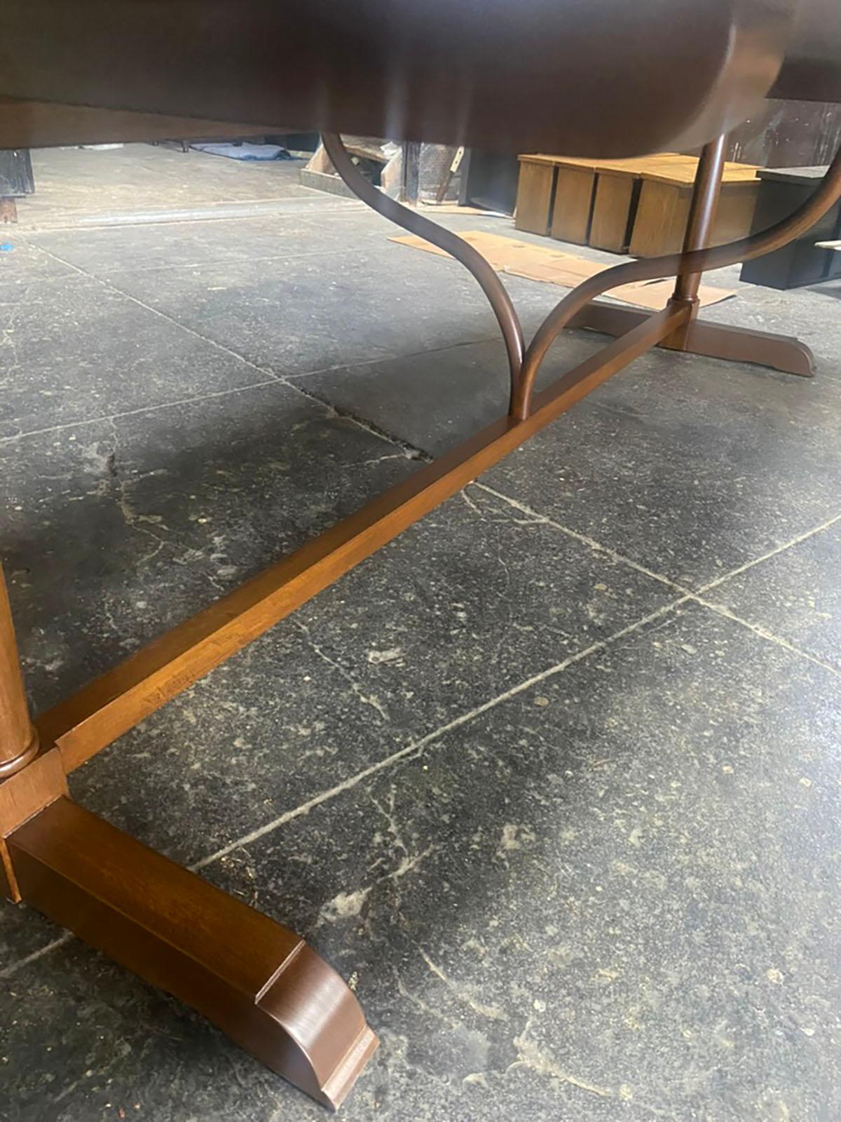 Dos Gallos Custom Oval Wine Tasting Table In New Condition For Sale In Los Angeles, CA