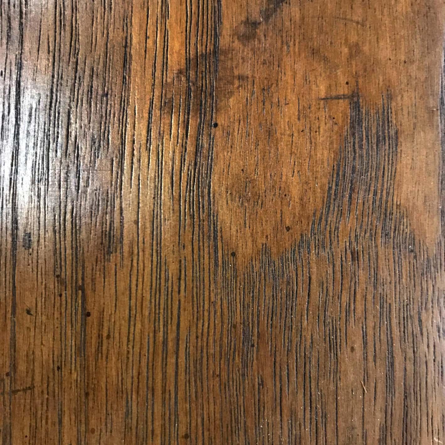 Oak Dos Gallos Custom Oval Wine Tasting Table For Sale