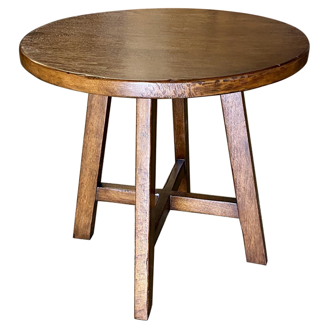Dos Gallos Studio Table d'appoint Selma en noyer par Dos Gallos Studio