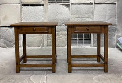 Dos Gallos Beistelltische aus Nussbaum