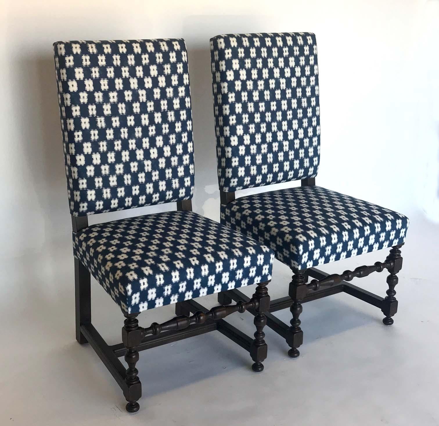 custom upholstered dining chairs