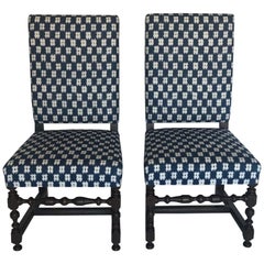Dos Gallos Custom Upholstered Dining or Desk Chair