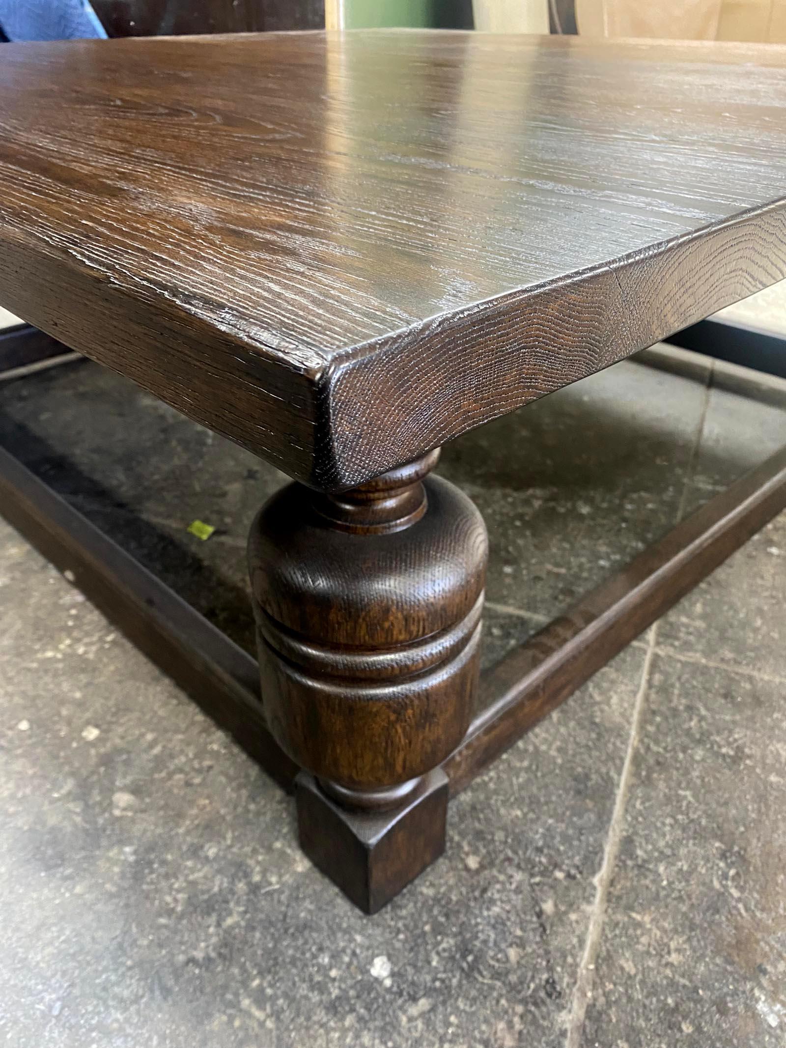 Dos Gallos Studio Custom Baroque Coffee Table For Sale 1