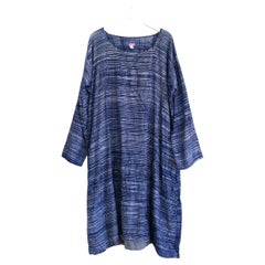 Dosa SS15 Vestito tunisino a tunica con tintura indaco