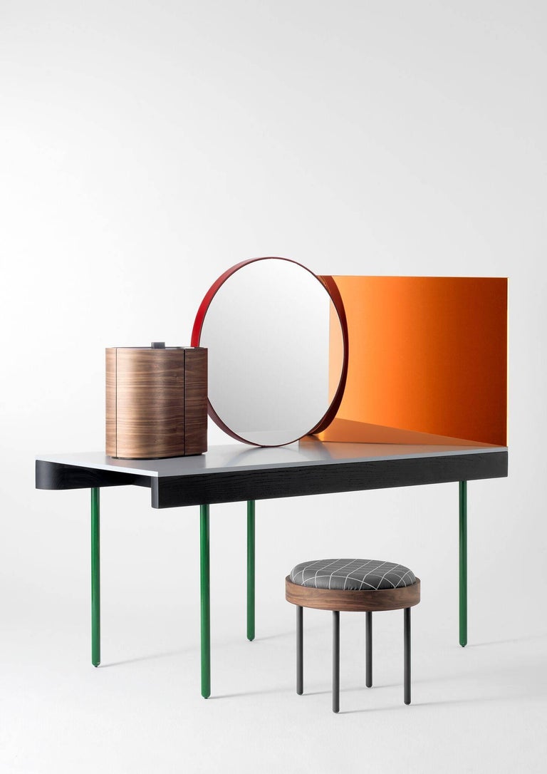 Doshi Lieven Dressing Table 'Chandlo' Ash /Steel/Mirror/ by BD Barcelona  For Sale 3